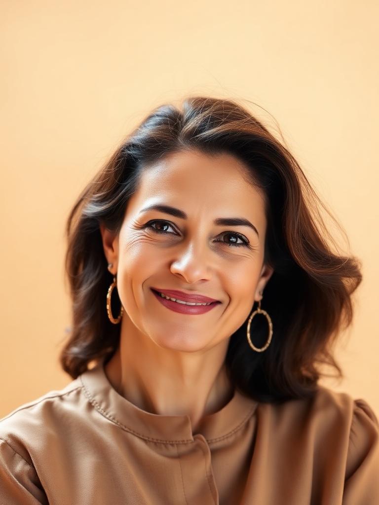 Glauce Sanches, psicóloga, retrato acolhedor